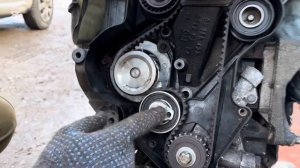 Опель астра замена грм 1.6 X16XEL