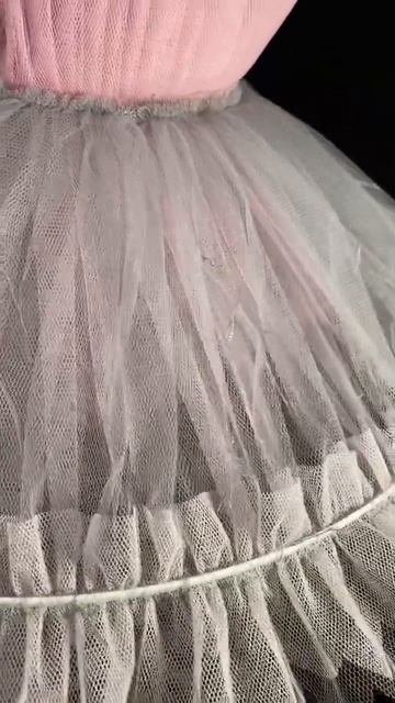 Петли на пачке 🤪 учу вас шить пачки VK @kanawkina_dance_dance #шье