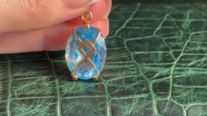 Голубой топаз, магические свойства