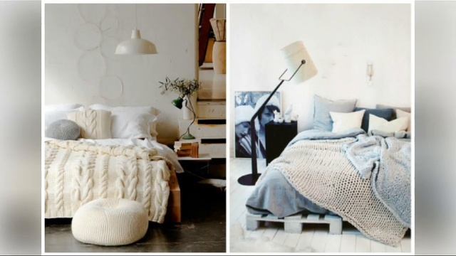 КРАСИВЫЕ ВЯЗАНЫЕ ПЛЕДЫ ДЛЯ ДЕКОРА 💜💛💚💙 смотреть онлайн