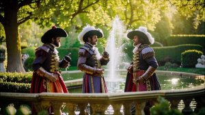 Darth Tyranus - Баллада Атоса (Есть в графском парке... Три Муш