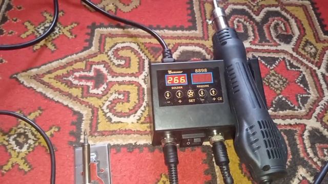 !!! Мечты сбываются !!! Паяльная станция 8898 !!! Паяльная станция для радиолюбителя и не только !!