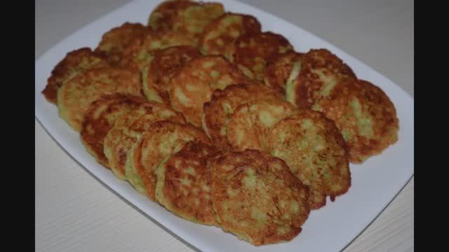 Оладьи из кабачков готовлю все лето только так! Любимый рецепт из кабачков! Вкусно и просто! смотреть онлайн