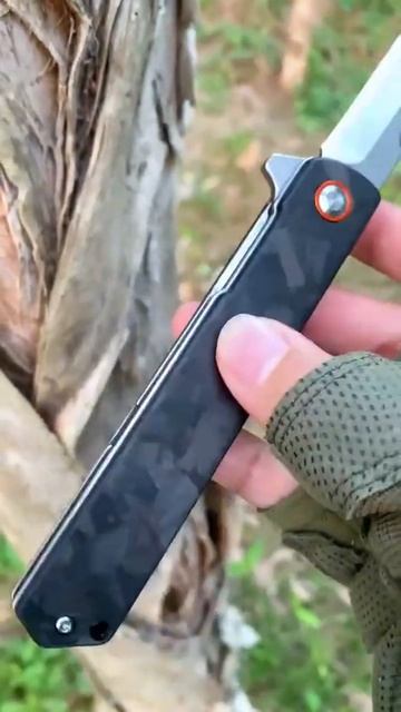 Нож Флиппер #D2 #edc Flipper knife Ссылка в комментариях/Product link смотреть онлайн