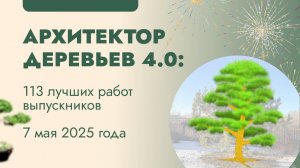Обзор квалификационных работ курса «Архитектор Деревьев 4.0»