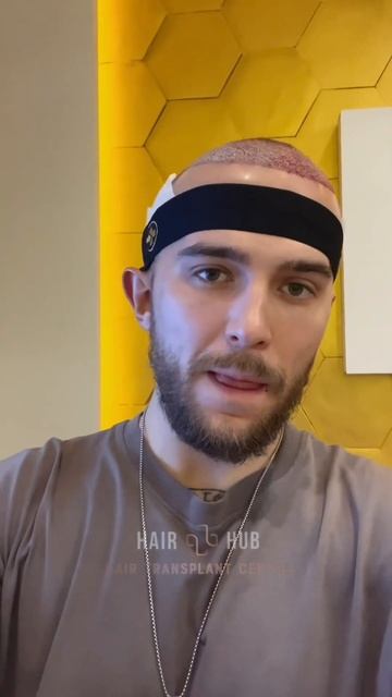 Пересадка волос в Hair Hub Clinic #dhi #fue #пересадкаволос #shorts