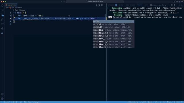 12.010. Real Example of Result Enum (The parse Method on a String) смотреть онлайн