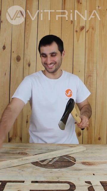 Топор с деревянной рукояткой (1000 гр ) | СИЛА 320203 смотреть онлайн