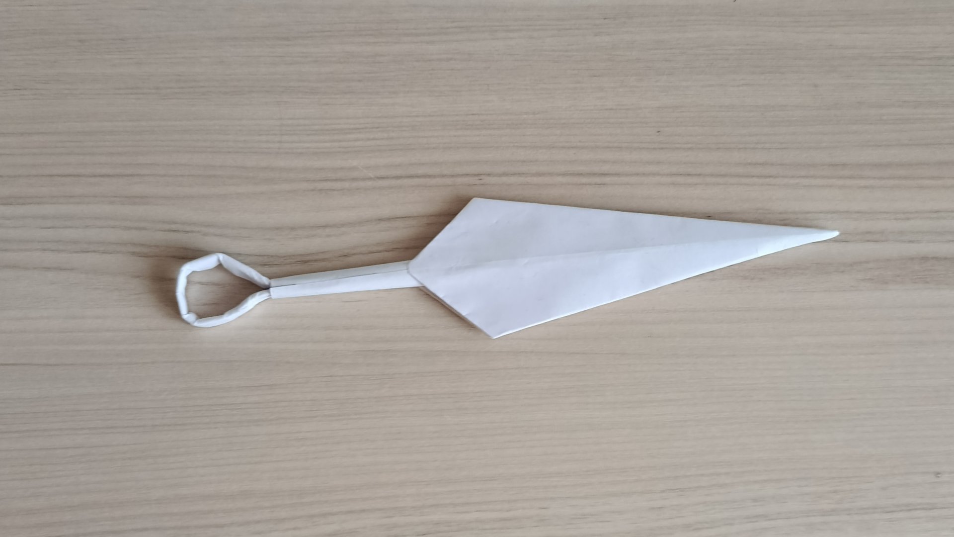 как сделать крутой нож кунай из бумаги А4 смотреть онлайн