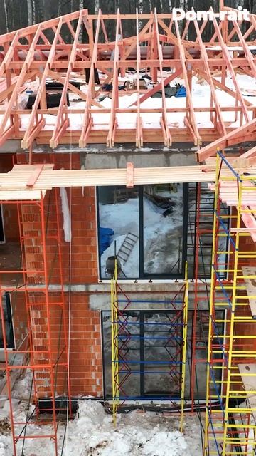 🔥 Строительство дома в деревне Зименки - завершили мо смотреть онлайн