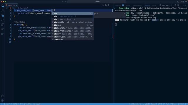 8.006. String Slices as Function Parameters смотреть онлайн