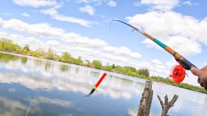 В МУТНОЙ ВОДЕ КРУПНЯК ТАЩИТ ПОПЛАВОК! Рыбалка на карася, леща весной, в мае 2025