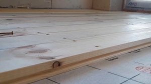 ЧЕРНОВОЙ ПОЛ ПО БАЛКАМ СВОИМИ РУКАМИ || ДЕРЕВЯННОЕ ПЕР?