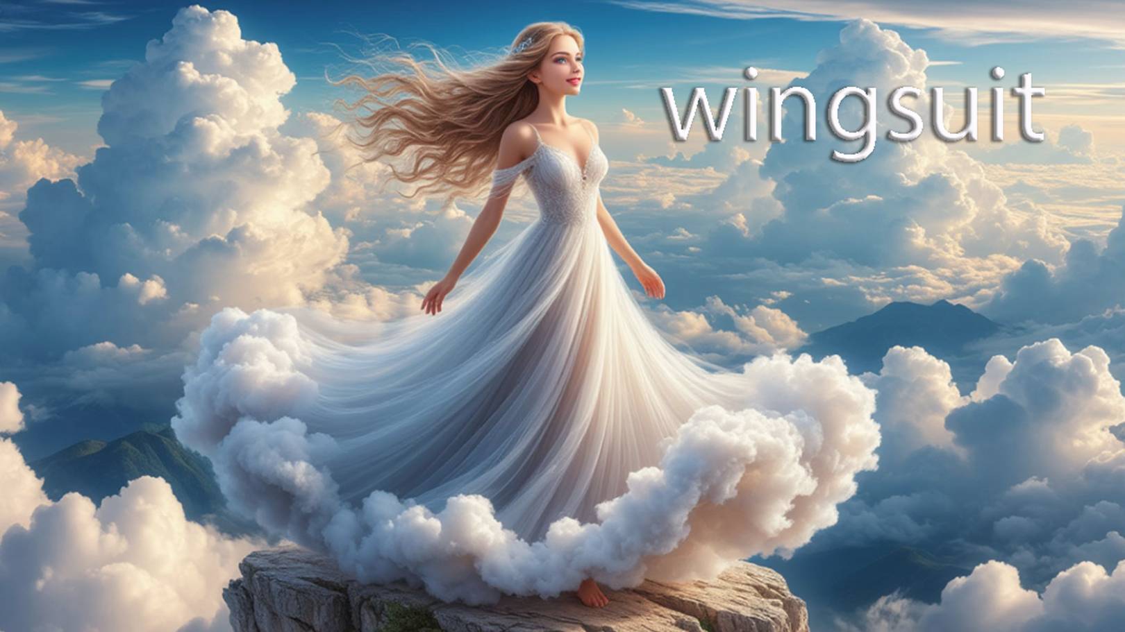 Полеты вингсьютеров под облаками смотреть онлайн