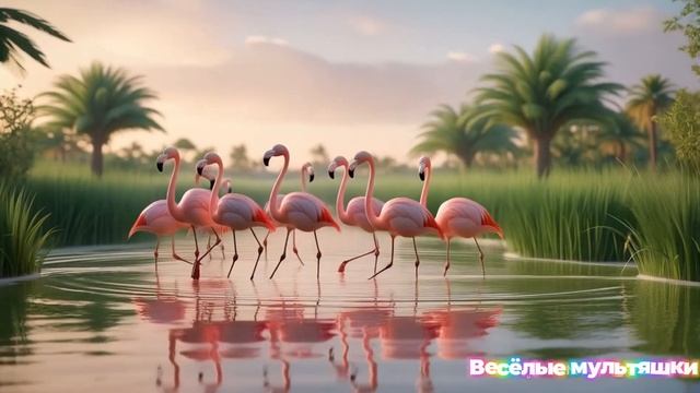 Животные Африки! Развивающие мультики для детей! смотреть онлайн