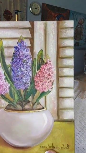 Моя новая работа "Гиацинты" смотреть онлайн