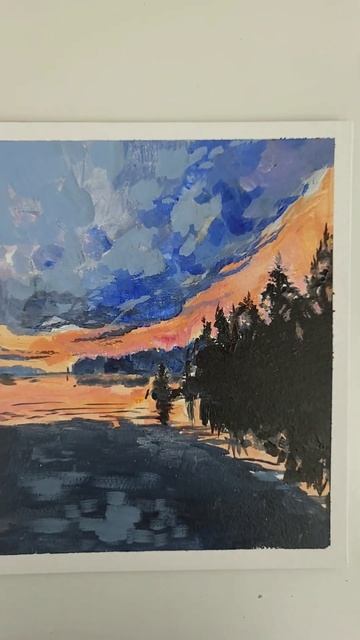 скоро выложу процесс в видео, рисунок быстрый и простой #рисованиедетям #рисование_для_начинающих смотреть онлайн