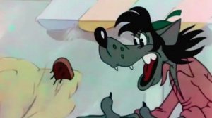 Ну, погоди!, но под тему погони из "Смешариков" - 2