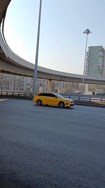 Москва, Третье транспортное кольцо, март 2025 (Moscow, Third Tran смотреть онлайн