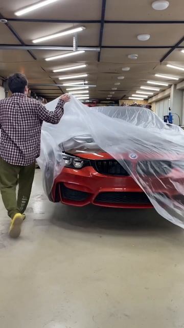 Доработка и установка каркаса в BMW M4 смотреть онлайн