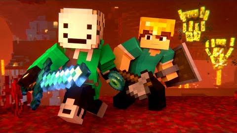 Дрим (Анимация Minecraft) смотреть онлайн