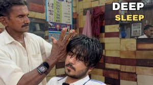 ASMR DEEP SLEEP MASSAGE BY PAKISTANI BARBER ｜ CHACHA MULTANI