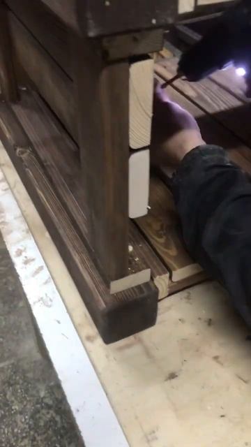 Цветочники под заказ материал лиственница размеры 1000/ смотреть онлайн