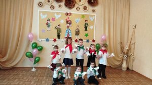 Танец с голубями на 9 мая