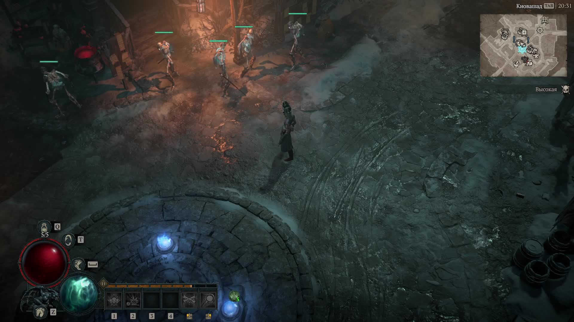 Прохожу Diablo 4 за некруху с самого начала.