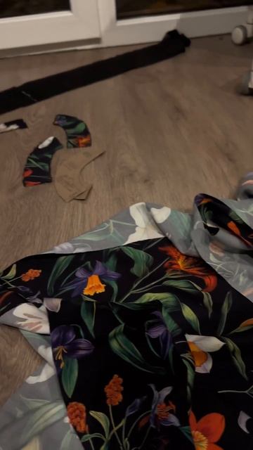 Сшила платье на день рождения бабушке