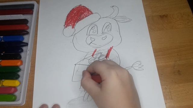 Рисую быка🐮🐂 символ года 2021🎁 смотреть онлайн