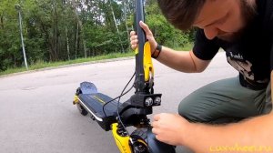 Электросамокат Kugoo LX 10+ - обзор, тест-драйв, разбор