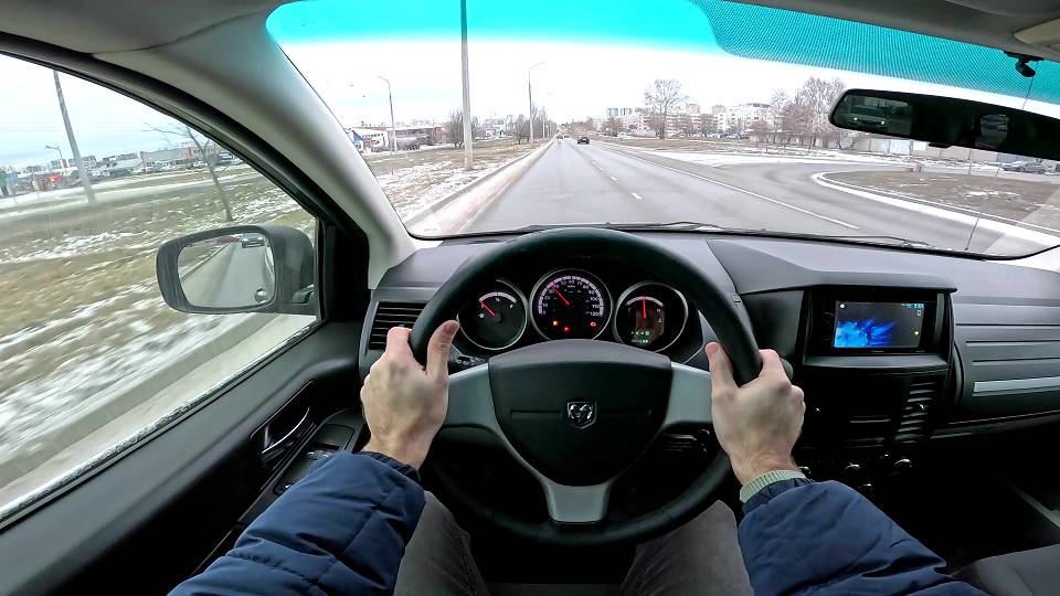 2007 DODGE GRAND CARAVAN 3.3L POV TEST DRIVE смотреть онлайн