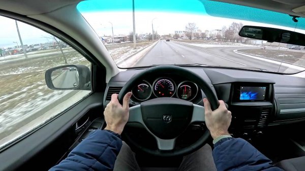 2007 DODGE GRAND CARAVAN 3.3L POV TEST DRIVE