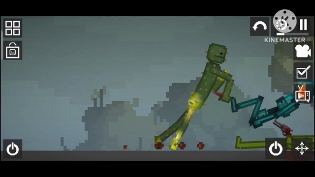 кактус против персонажей в melon PlayGround смотреть онлайн