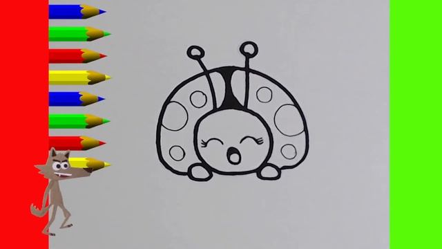 Как нарисовать МИЛЫЙ. просто, Рисунки для начинающих смотреть онлайн