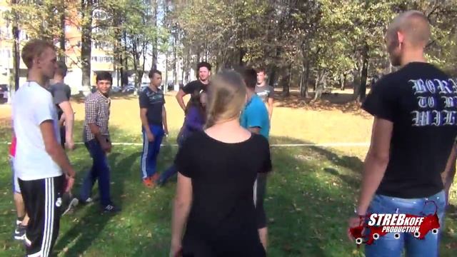 Молодецкие и Девичьи Забавы в Чехове - Гляделки 26.09.2015 смотреть онлайн