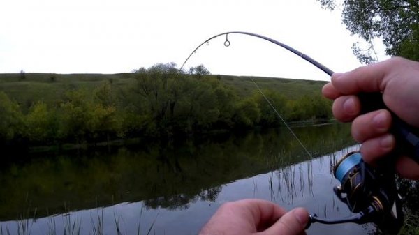 Микроджиг в мае на "палочку макаронину".