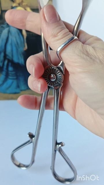 Щипцы для сервировки (салатные). Винтаж. Европа.#vintage #п? смотреть онлайн