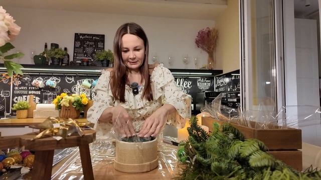 🎄🕯️Новогодняя Композиция как в ПИНТЕРЕСТ🎀 🩰🪞Св? смотреть онлайн