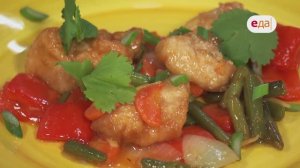 Баклажаны с битыми огурцами, куриный попкорн и тайяки | Дежурный по кухне /257