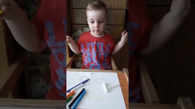 Рисунки ребенка в 2 года смотреть онлайн