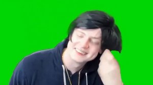 в парике ( Мем Мелстрой Оригинал) green screen