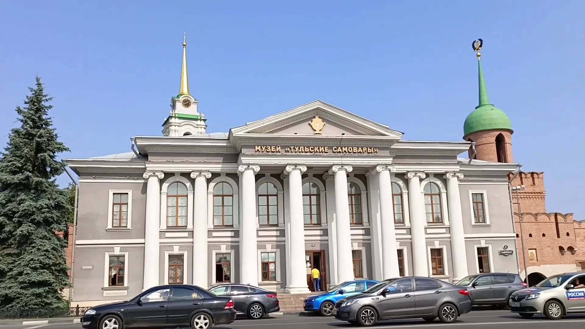 Тульский кремль, прогулка по кремлю лето 2024 года смотреть онлайн