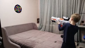 Попадание в цель из автомата Гачегов Марк