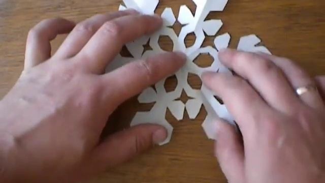 origami a snowflake from paper оригами снежинка из бумаги 8) смотреть онлайн