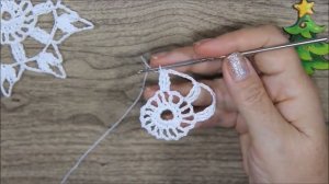 🌲🌲🌲 Новогодние СНЕЖИНКИ. КРАСИВО и ЛЕГКО! ВЯЖЕМ вместе крючком. Всего 4 ряда!