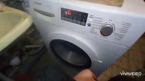 Замена подшипников барабана на стиральной машине Bosch.