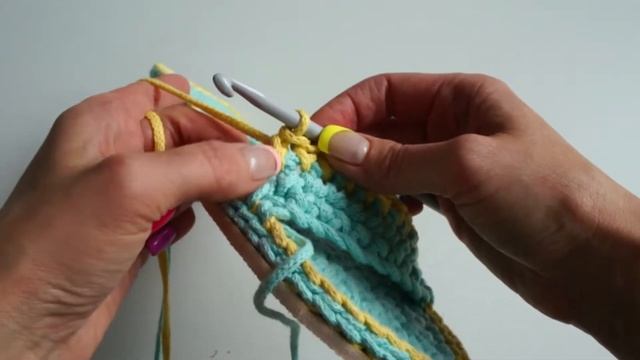 Узор Скрещенные столбики смотреть онлайн