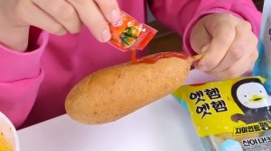 Корейская еда из магазина у дома Мукбанг ДОНА DONA